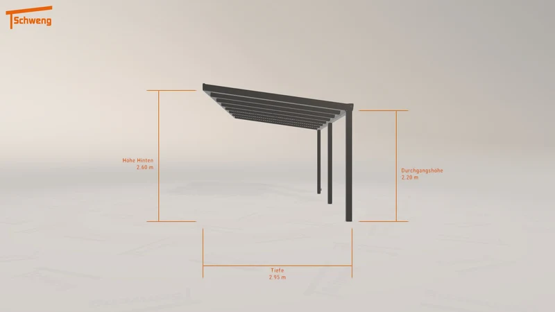 #DE Schweng Terrassenüberdachung S400 (ID 773vq8)
