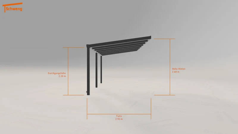 #DE Schweng Terrassenüberdachung S400 (ID 773vq8)