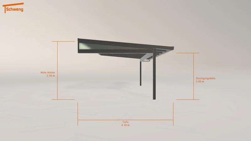 #DE Schweng Terrassenüberdachung S400 (ID 42qmzv)
