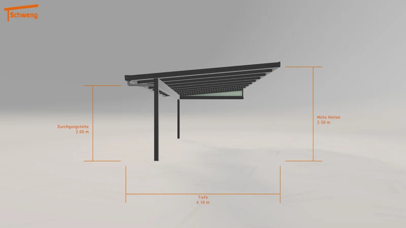 #DE Schweng Terrassenüberdachung S400 (ID 42qmzv)
