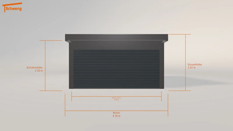 #DE Schweng Flachdachcarport C600+ (ID 85j3zx) #MTG
