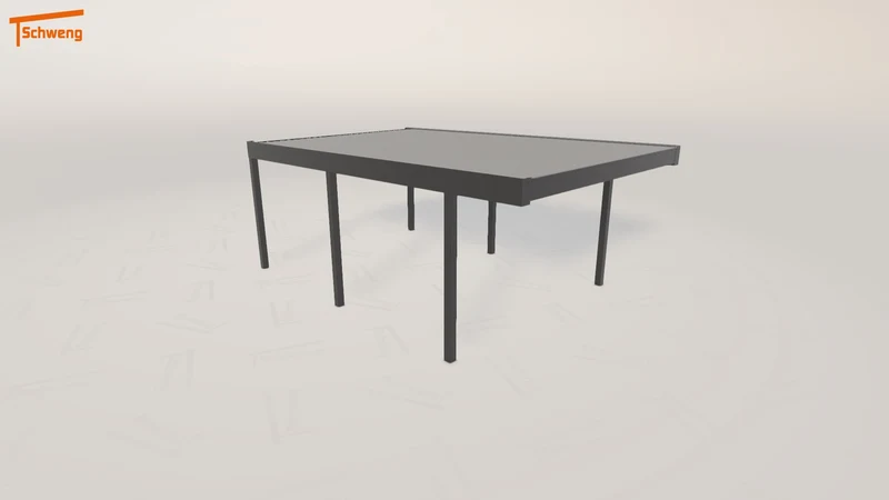 #DE Schweng Flachdachcarport C600 (ID v42yzp) #MTG