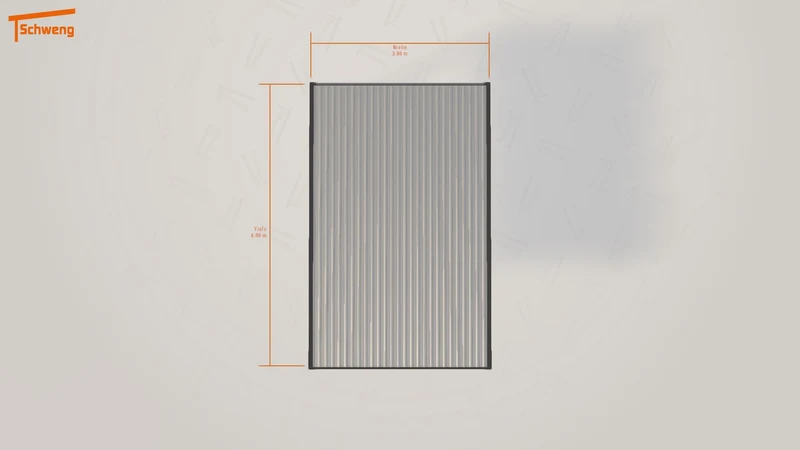 #DE Schweng Flachdachcarport C600 (ID v42yzp) #MTG