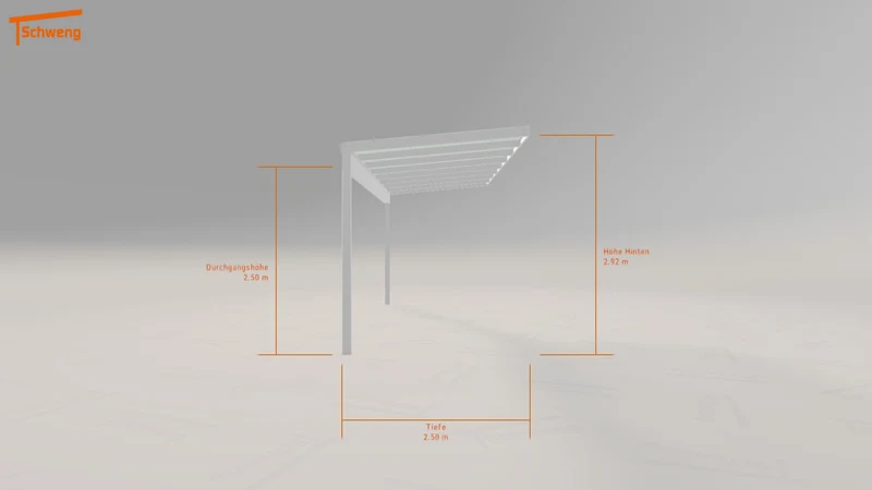 #DE Schweng Terrassenüberdachung S350 (ID v4g7kx)