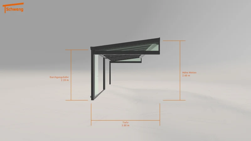 #CH Schweng Terrassenüberdachung S400 (ID pb5pzy)