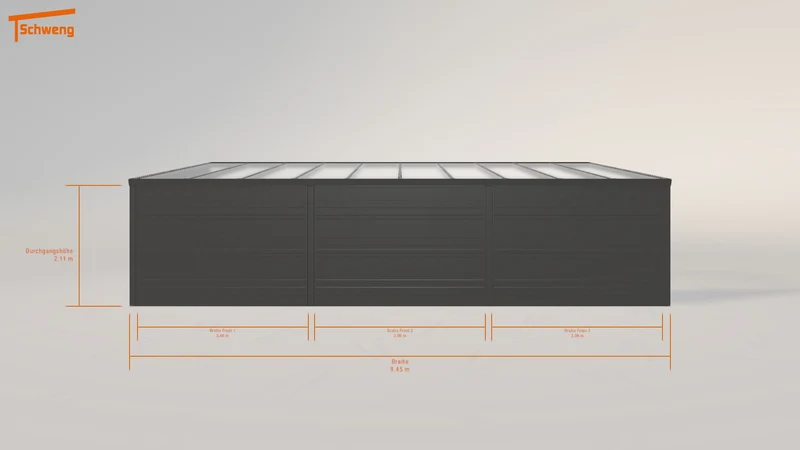 #DE Schweng Pultdachcarport S350 (ID bkdyj2) #MTG