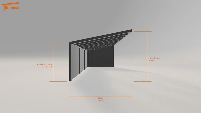 #DE Schweng Pultdachcarport S350 (ID x7zvnj) #MTG