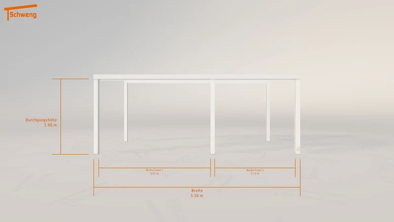 #DE Schweng Pultdachcarport S350 (ID 5m72wv) #MTG
