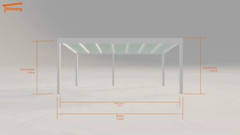 #DE Schweng Pultdachcarport S350 (ID 5m72wv) #MTG