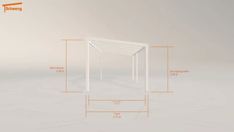 #DE Schweng Pultdachcarport S350 (ID 5m72wv) #MTG