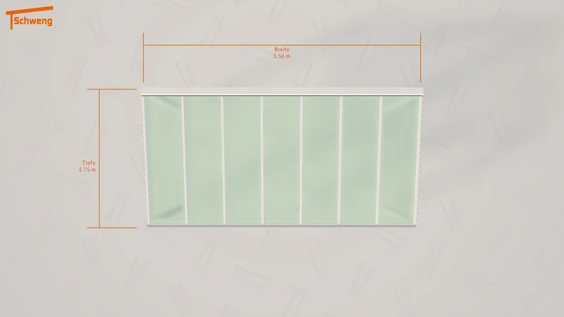#DE Schweng Pultdachcarport S350 (ID 5m72wv) #MTG