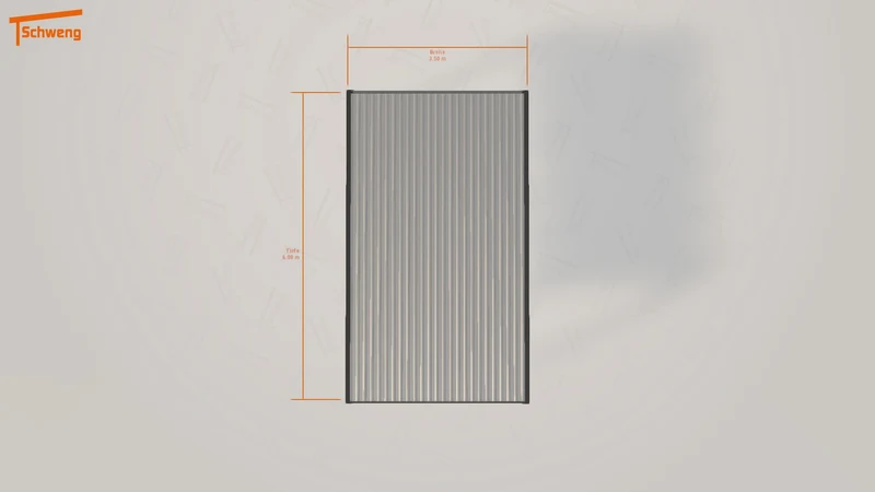 #DE Schweng Flachdachcarport C600 (ID ygmpmr)