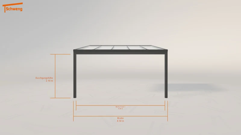 #DE Schweng Terrassenüberdachung S350 (ID 425379)