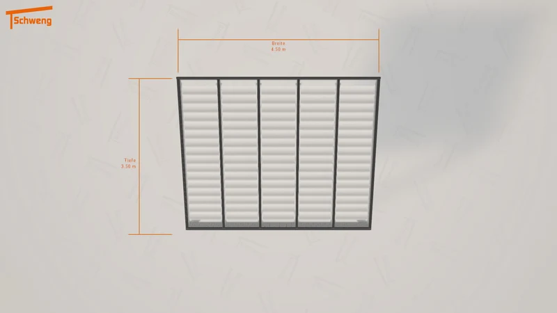 #DE Schweng Terrassenüberdachung S350 (ID mjvm2g)