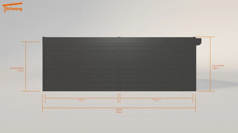 #DE Schweng Flachdachcarport C600+ (ID rjxbqn)