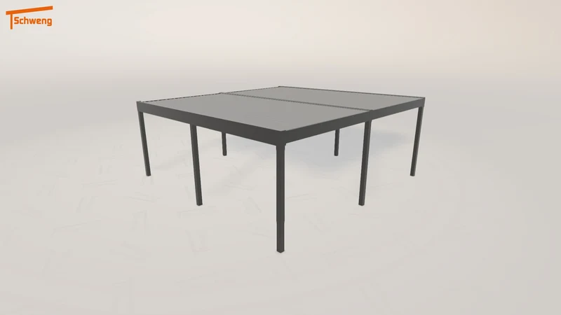 #DE Schweng Flachdachcarport C600+ (ID x7zwxn) #MTG