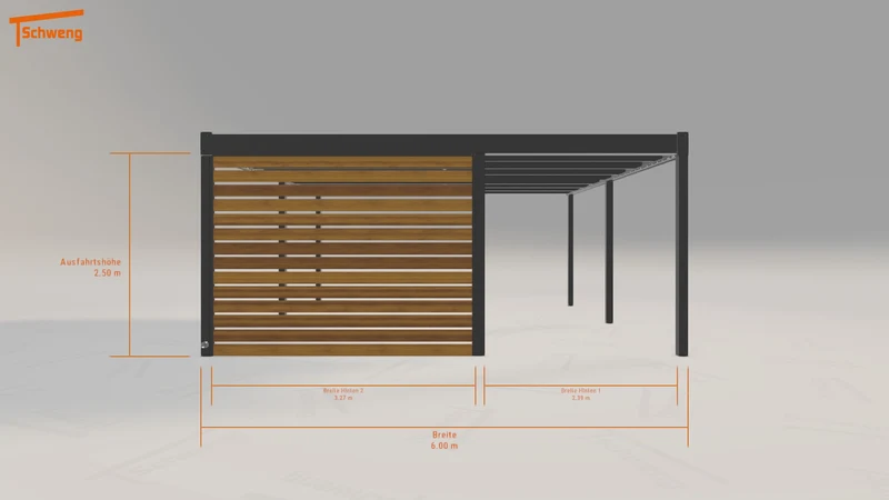 #DE Schweng Flachdachcarport C600 (ID 5mrpyr) #MTG