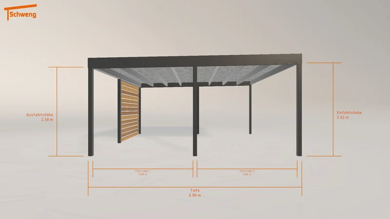 #DE Schweng Flachdachcarport C600 (ID 5mrpyr) #MTG