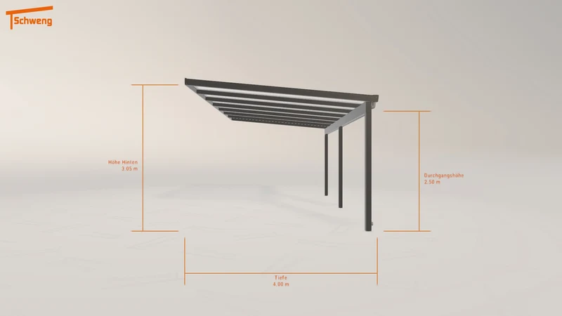 #DE Schweng Terrassenüberdachung S400 (ID mjknbr)