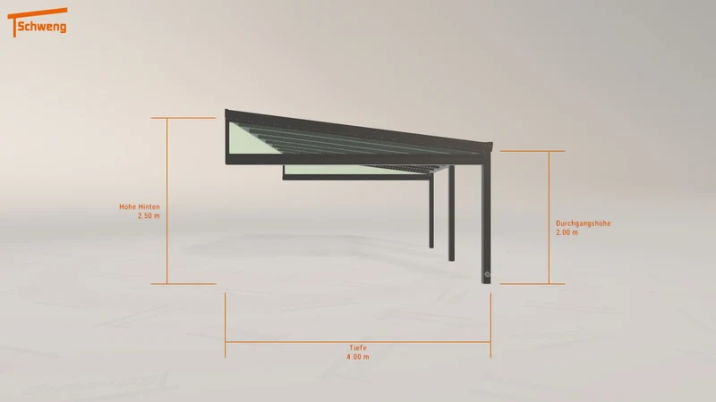 #DE Schweng Terrassenüberdachung S400 (ID x7zbjg)