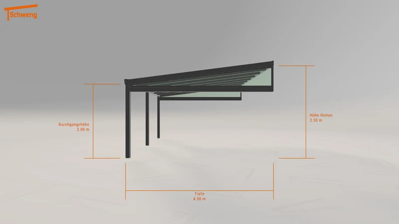 #DE Schweng Terrassenüberdachung S400 (ID x7zbjg)