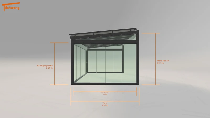 #DE Schweng Terrassenüberdachung S400 (ID 9wr7gp)