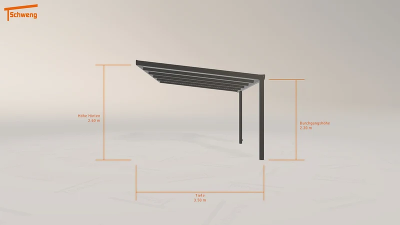 #DE Schweng Terrassenüberdachung S400 (ID zb3vz5)