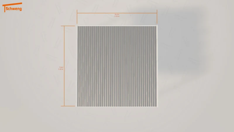 #DE Schweng Flachdachcarport C600 (ID bkdvx7) #MTG