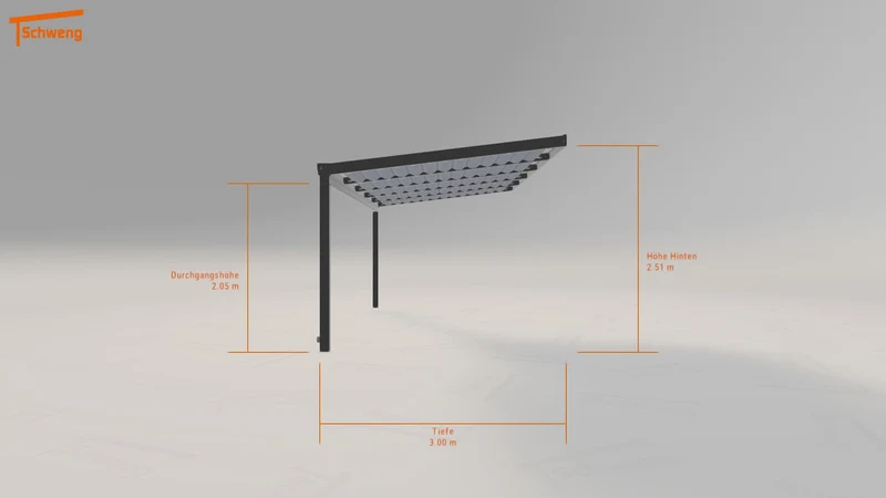 #AT Schweng Terrassenüberdachung S400 (ID bkrxnq)