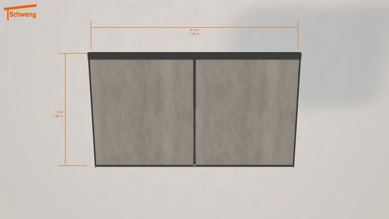 #DE Schweng Terrassenüberdachung S400 (ID rjx8md)