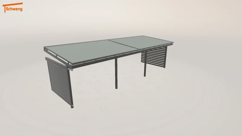 #DE Schweng Terrassenüberdachung S400 (ID 773jj5)