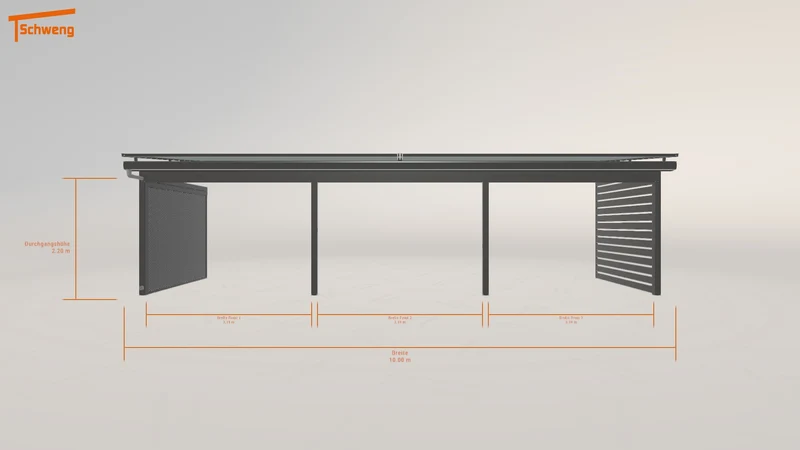#DE Schweng Terrassenüberdachung S400 (ID 773jj5)