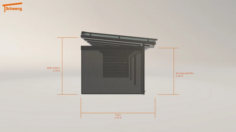 #DE Schweng Terrassenüberdachung S400 (ID 773jj5)