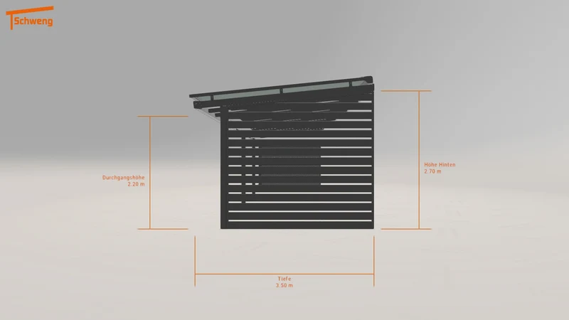 #DE Schweng Terrassenüberdachung S400 (ID 773jj5)