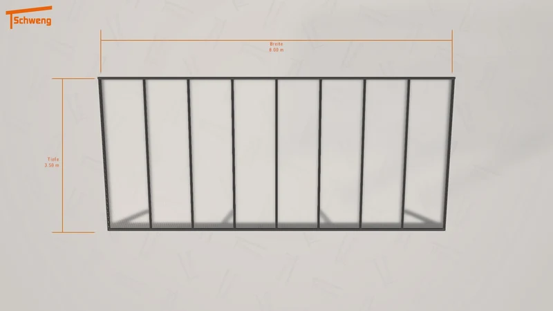 #DE Schweng Pultdachcarport S350 (ID 42q77y) #MTG