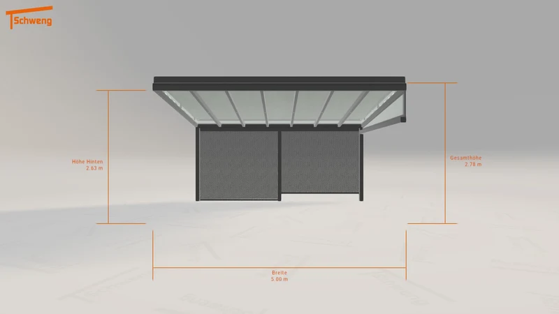 #DE Schweng Terrassenüberdachung S400 (ID x7z7py)