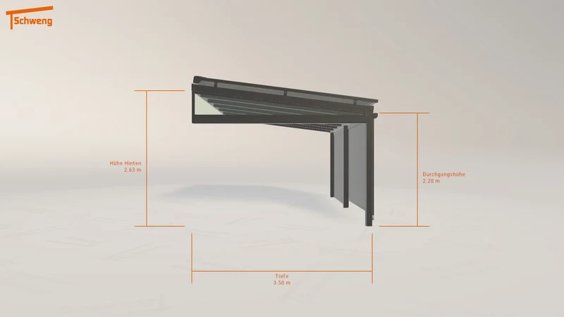 #DE Schweng Terrassenüberdachung S400 (ID x7z7py)