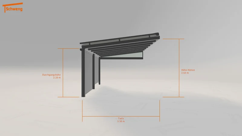 #DE Schweng Terrassenüberdachung S400 (ID x7z7py)