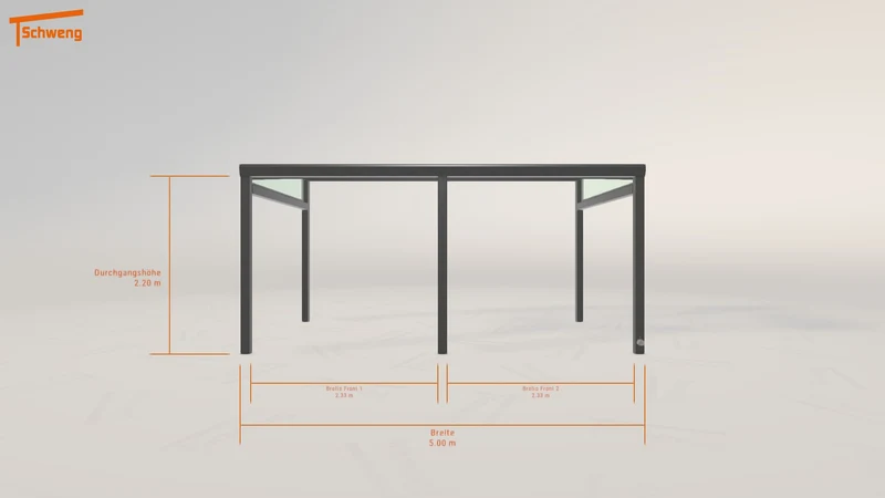 #DE Schweng Terrassenüberdachung S400 (ID rjyj8k)