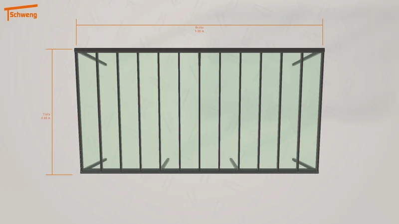 #DE Schweng Pultdachcarport S400 (ID g7d728) #MTG