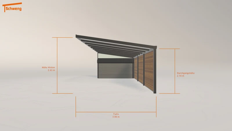 #DE Schweng Pultdachcarport S400 (ID w3mz7v) #MTG
