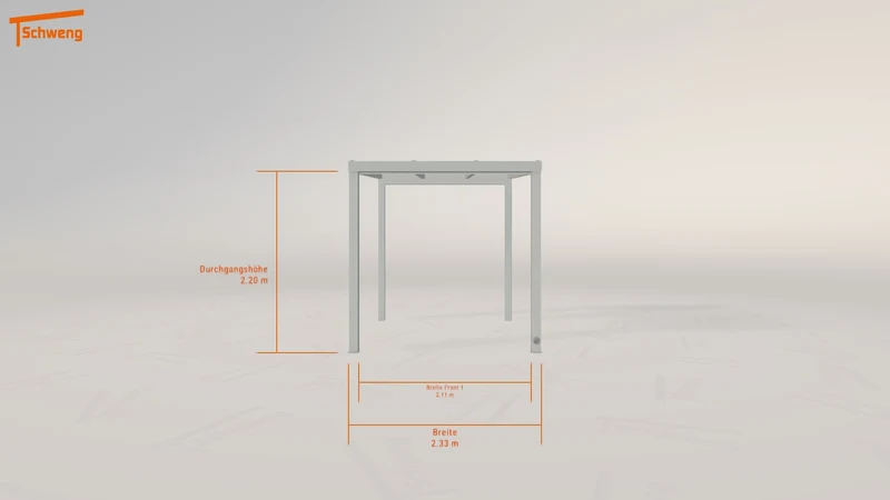 #DE Schweng Terrassenüberdachung S350 (ID jjmvzx)