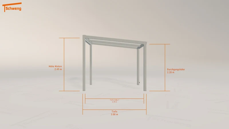 #DE Schweng Terrassenüberdachung S350 (ID 773vw8)
