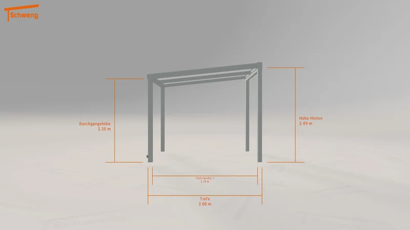 #DE Schweng Terrassenüberdachung S350 (ID 773vw8)
