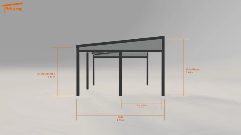 #DE Schweng Terrassenüberdachung S400 (ID 332z75) #MTG