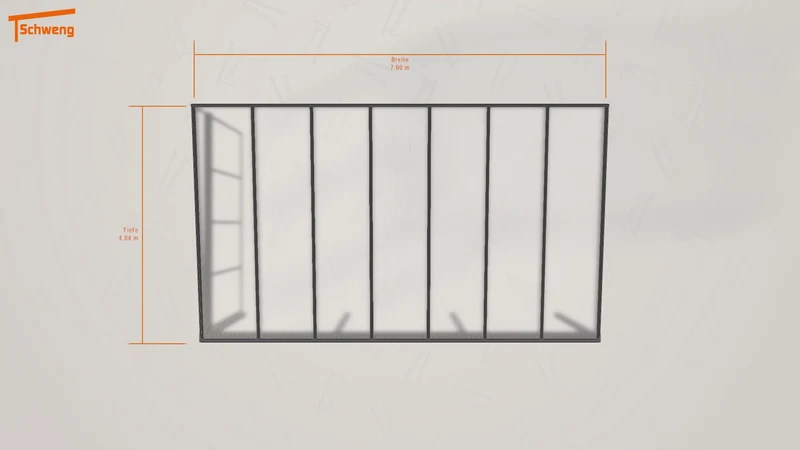 #DE Schweng Terrassenüberdachung S400 (ID 33yn8g)