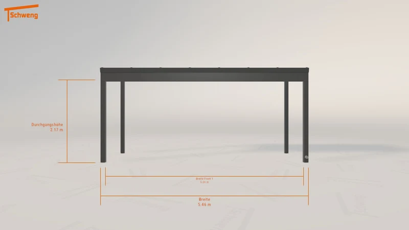 #DE Schweng Terrassenüberdachung S350 (ID v42vrb)