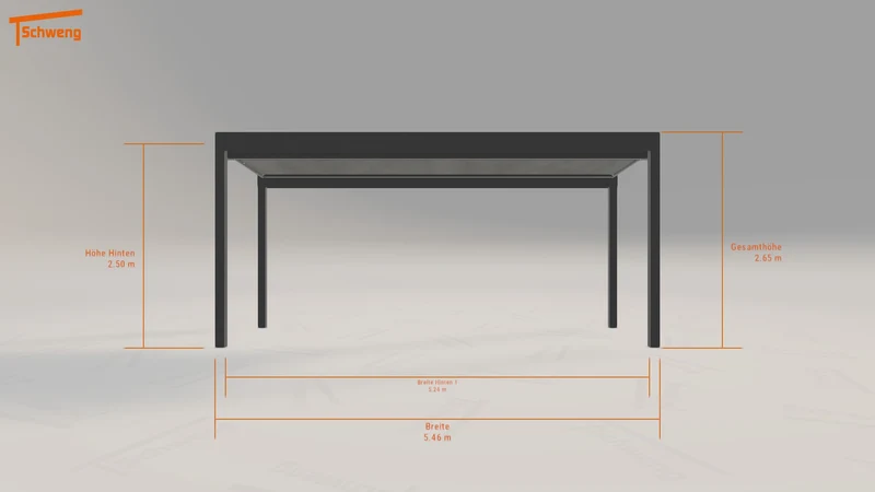 #DE Schweng Terrassenüberdachung S350 (ID v42vrb)
