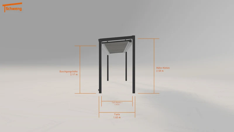 #DE Schweng Terrassenüberdachung S350 (ID v42vrb)
