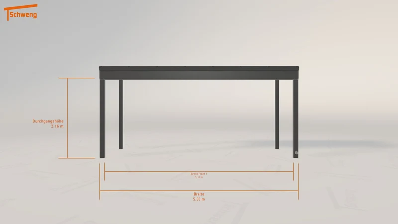 #DE Schweng Terrassenüberdachung S350 (ID zb38gv)